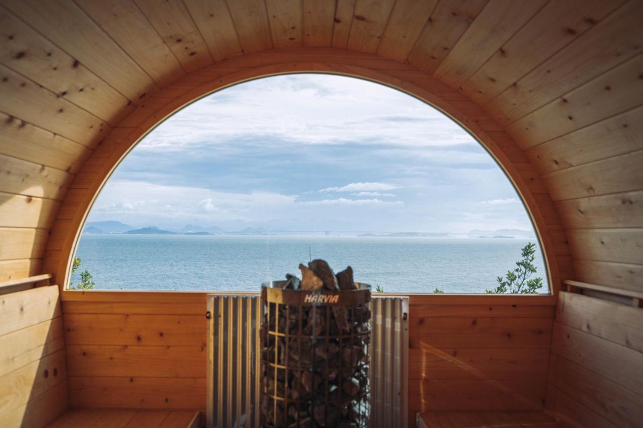 てんとうみ 渋川海岸グランピング Tentoumi Shibukawa Beach Glamping Tamano Bagian luar foto